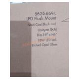 Minka-Lavery led flush mount