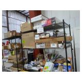 Rack Lot Assorted Home Improvement Items