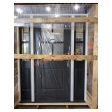 Steves & Sons 64" x 80" Front Door w/Dbl 12in.SL