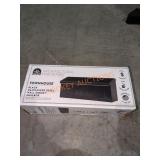 Black Galvanized Steel Wall Mount Mailbox