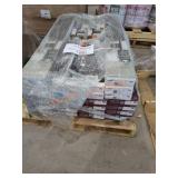Skid Assorted Vinyl Plank Flooring, Various Colors