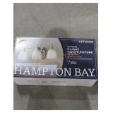 Hampton Bay 3-Light Vanity Fixture, Chrome Finish
