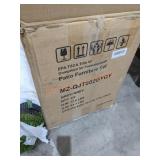 Outdoor Patio Set INCOMPLETE