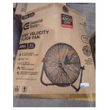 20" 360ï¿½ Tilt 3- Speed  High Velocity Floor Fan