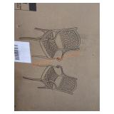 2 pc Cast Aluminum Dinking ArmChair