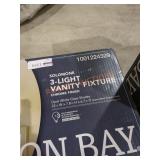 3-Light Vanity Fixture 22" x 7.8" x 6.7"