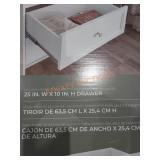 3 Closetmaid 25"W ï¿½ 10"H drawers