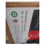 35"W ï¿½ 19"L ï¿½ 74"H, XL pro utility cabinet