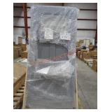 36" x 80" exterior door gray