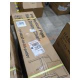 Iron Vertical Pipe Back Dining Chair