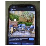 Rattan patio furniture