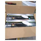 (2) 32" LED Flush Mount With FlexInstall IN