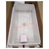 Fire Clay Kitchen Sink 20"x36"x10"