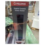 1 Pelonis digital ceramic tower heater