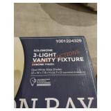 3-Light Vanity Fixture 22" x 7.8" x 6.7"