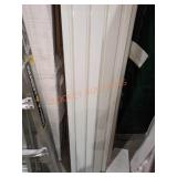 (4) 8ft Fluted Privacy Panels