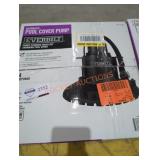 Everbilt pool cover pump