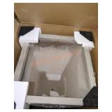 28 in. Tall Weathered Concrete Lightweight