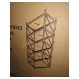 Book Case In Blackened Bronze Finish