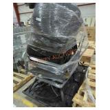 Black Outdoor patio set