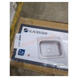 Single Bowl Kitchen Sink 22" x 25" x 7"