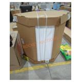 24" diagonal corner wall cabinet