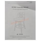 Counter & Bar Height Swivel Stool 2PK