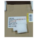 Glass Vase 14" W x 17" H