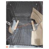 Dark brown Wicker chair