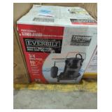 Everbilt sump pump