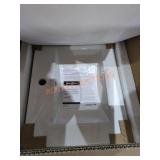 24" Vanity Top Bathroom Sink w/ Single Faucet Hole