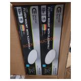 2 32in led flush mount with flexinstall