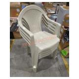 (4) Outdoor Chairs