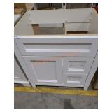 30" x 22" x 35" Vanity Base