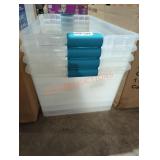 4 storage totes with no lids 4 storage totes with no lids