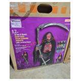12 ft grave and bones led levitating reaper 12 ft grave and bones led levitating reaper
