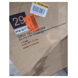 24" x 34.5" dishwasher flush end panel black 24" x 34.5" dishwasher flush end panel black