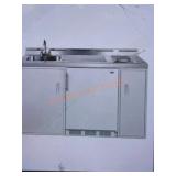 Summit Appliance 60 in. Compact Kitchen in White Summit Appliance 60 in. Compact Kitchen in White