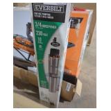Everbilt 4" submersible deep well pump Everbilt 4" submersible deep well pump