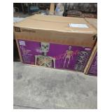 12 ft grave and bones Skelly with life eyes 12 ft grave and bones Skelly with life eyes