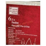 6.5 Ft Festive Pine LED Pre Lit Tree 6.5 Ft Festive Pine LED Pre Lit Tree
