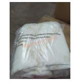 1 white full/queen blanket 1 white full/queen blanket