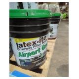 Latex-ite driveway filler sealer bucket Latex-ite driveway filler sealer bucket
