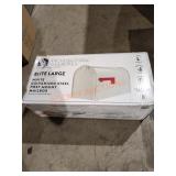 Elite Large Galvanized Steel Post Mount Mailbox Elite Large Galvanized Steel Post Mount Mailbox