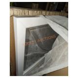 32"x24" White Framed Mirror 32"x24" White Framed Mirror