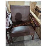 Brown wooden chair Brown wooden chair