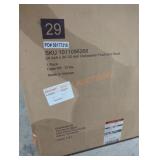 24" x 34.6" dishwasher flush end panel black 24" x 34.6" dishwasher flush end panel black