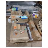 Skid Assorted Plank Flooring, Nanoleaf Lights, Skid Assorted Plank Flooring, Nanoleaf Lights,
