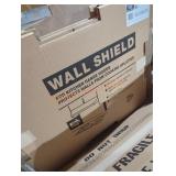 Wall shield 30" x 24" stainless steel Wall shield 30" x 24" stainless steel