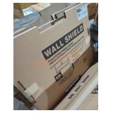 Wall shield 30" x 24" stainless steel Wall shield 30" x 24" stainless steel